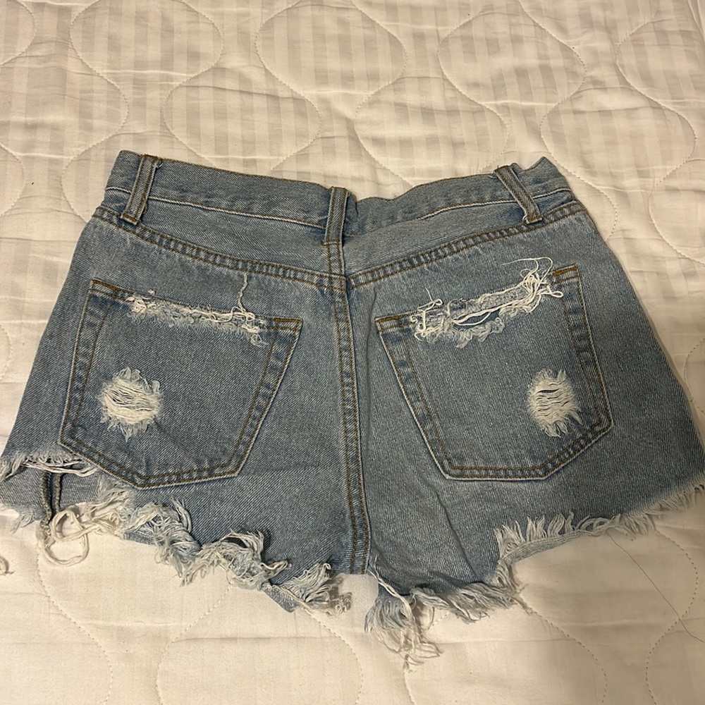Distressed Jean Shorts - size 24